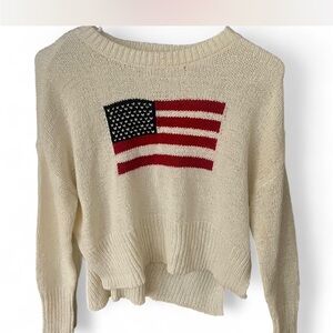 American Flag Sweater